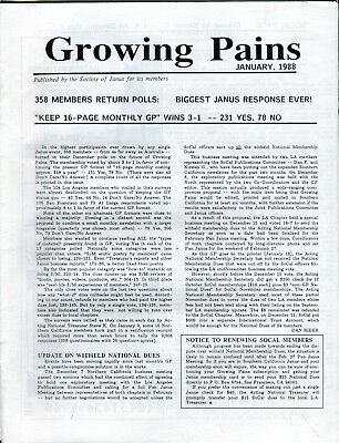Growing Pains Fetish Newsletter January 1988 082118lm-ep2