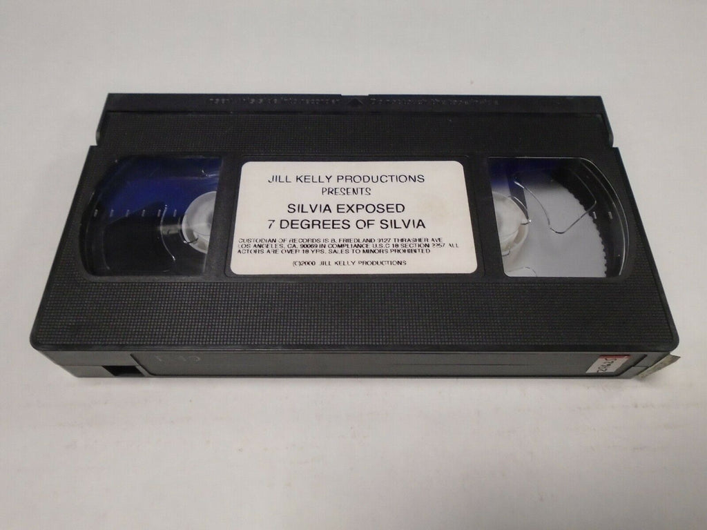 Silvia Exposed 7 Degrees of Silvia Jill Kelly 2000 Adult VHS 032919AMP