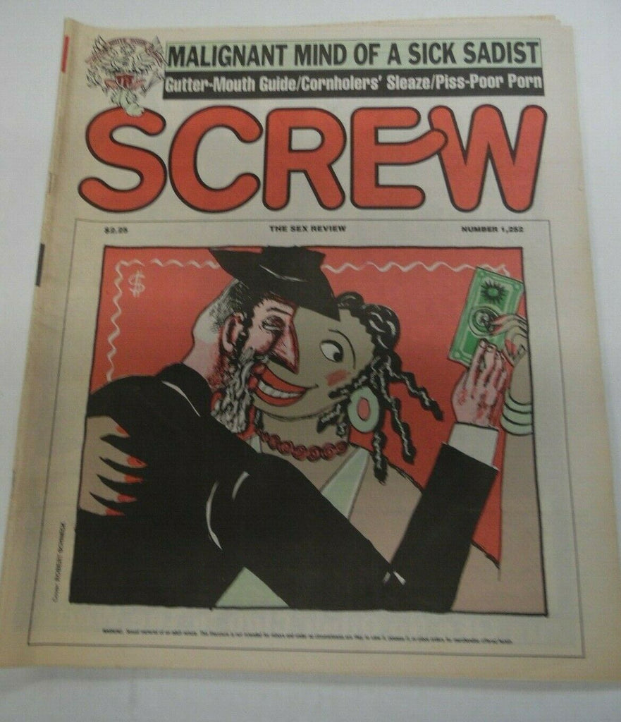 Screw Newspaper Gutter-Mouth Guide #1252 March 1, 1993 122419lm-ep