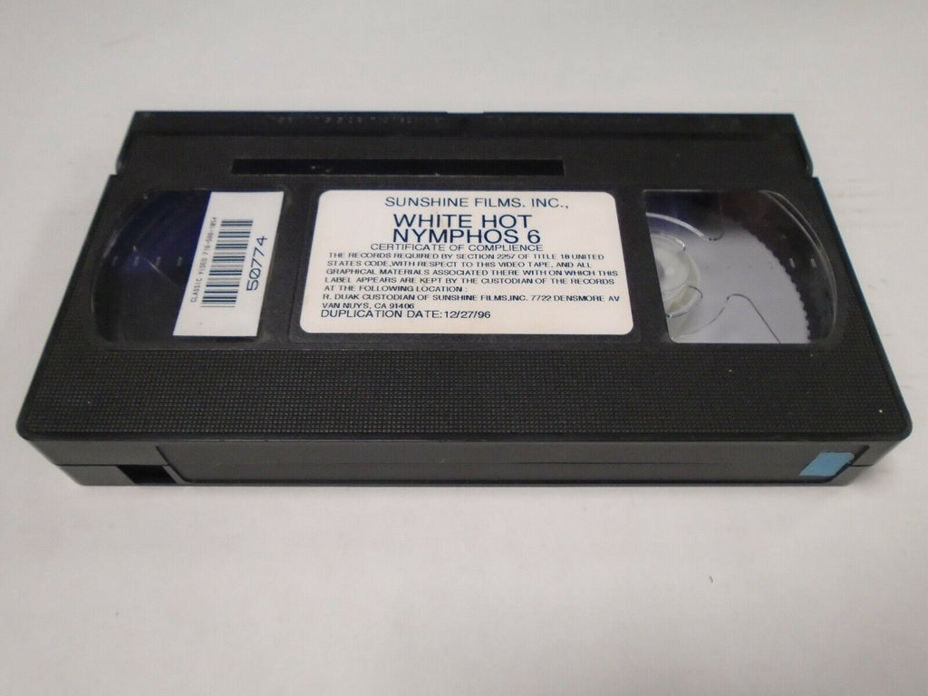 White Hot Nymphos 6 Sunshine Films 1996 Adult VHS 022719AMP3