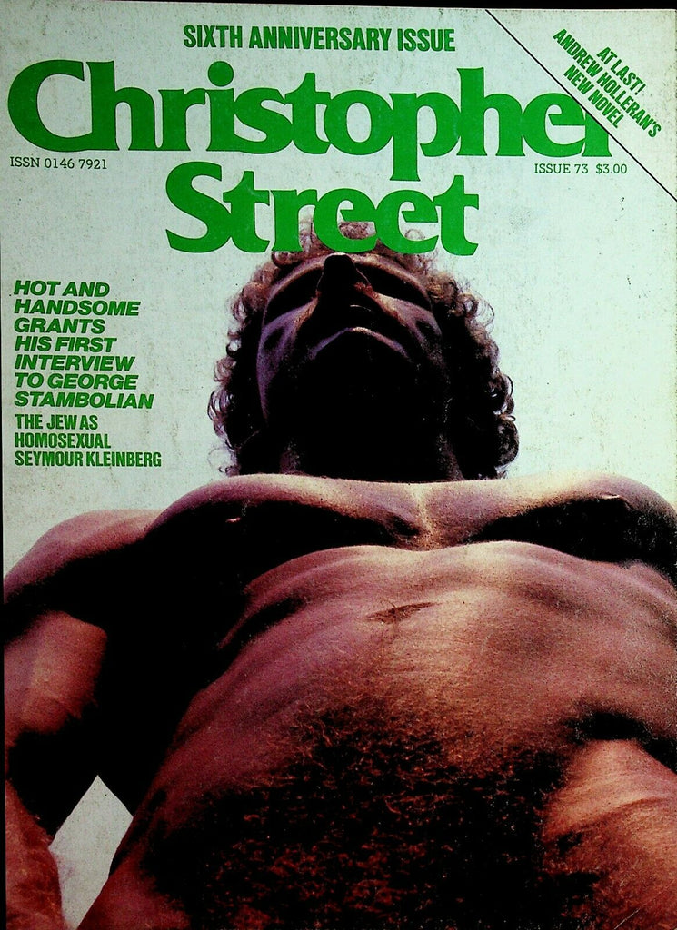 Christopher Street Gay Magazine Hot And Handsome Interview #73 1983 011321lm-ep