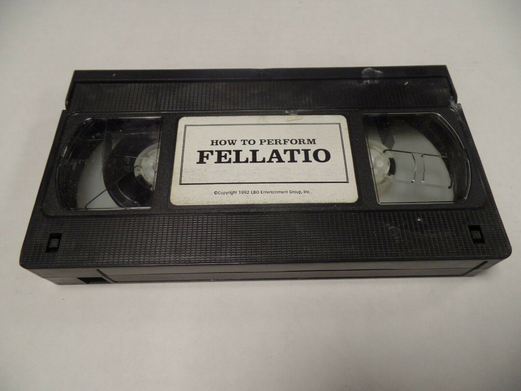 How To Perform Fellatio 1992 LBO Ent Adult VHS 041819AMP