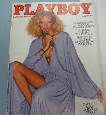 Playboy French Adult Magazine April 1978 102715lm-ep