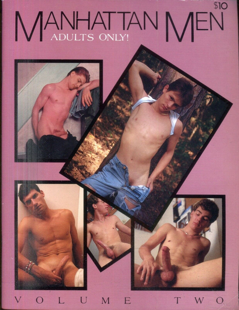 Manhattan Men Gay Magazine vol.2 1990 011519lm-ep