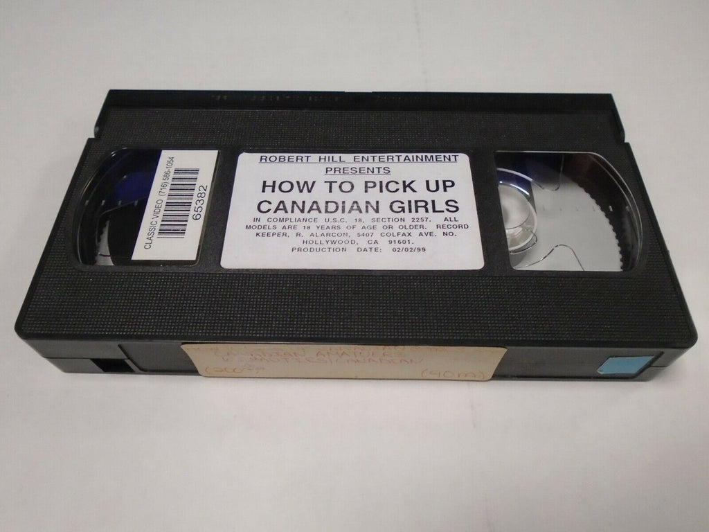 How to Pick Up Canadian Girls 2000 90mins Amateurs Adult VHS 022619AMP2