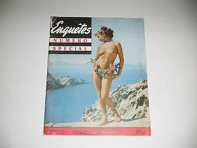 Enquetes No 11 Busty Cheesecake Pin up Adult Magazine 070215tjp