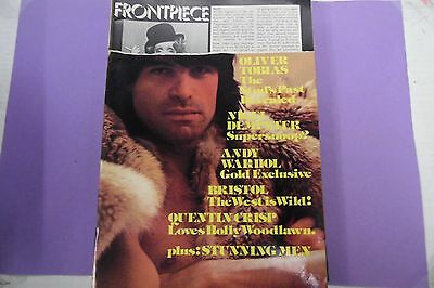 Gold Gay Magazine Andy Warhol May 1978 Readers Copy 080516lm-ep2