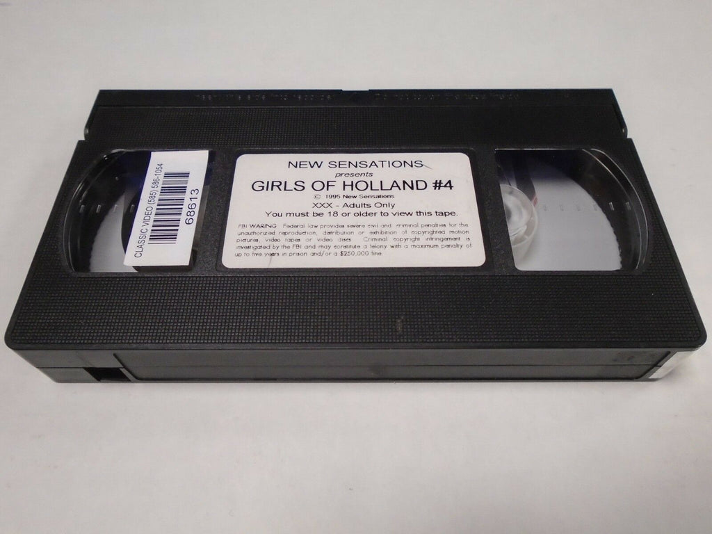 Girls of Holland #4 New Sensations Adult VHS 020119AMP2