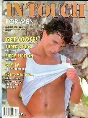 In Touch Gay Magazine Super Studs Get Stiff! #169 1991 111417lm-ep