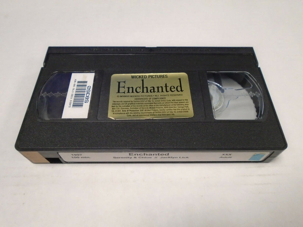 Enchanted Serenity Chloe Jacklyn Lick 1997 100mins Adult VHS 042319AMP3