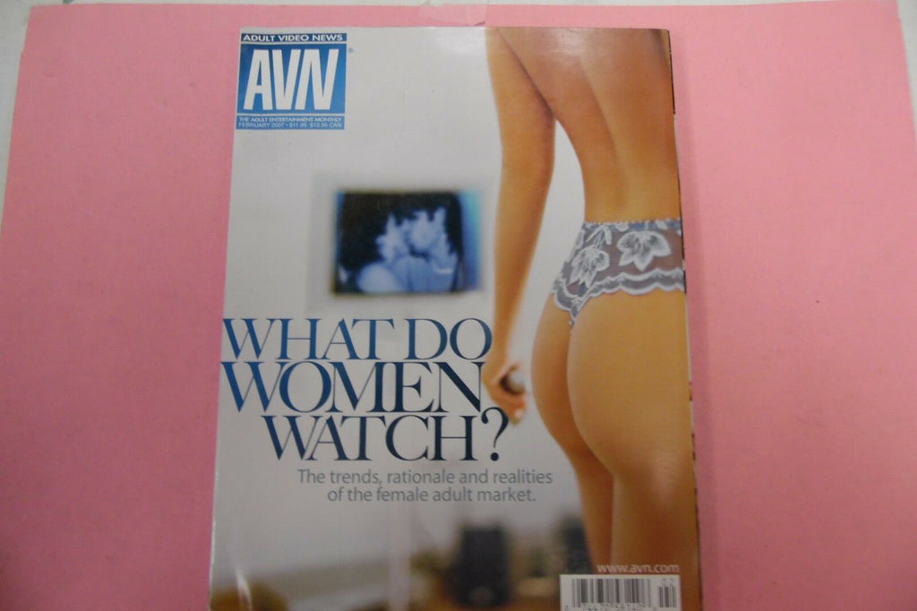 AVN Adult Video News Magazine What Do Women Watch? February 2007 011117lm-ep2