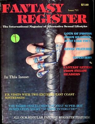 Fantasy Register Magazine Mrs. Mir #11 1986 042018lm-ep