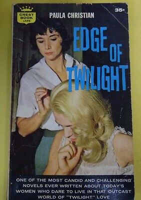 Edge Of Twilight Adult Novel by Paula Christian 1962 070813lm-epa