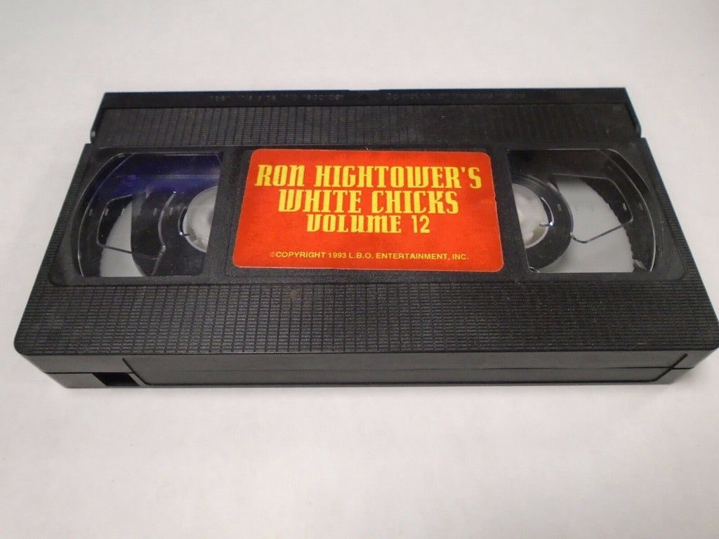 Ron HIghtower's White Chicks Vol 12 1993 Adult VHS 010819AMP2