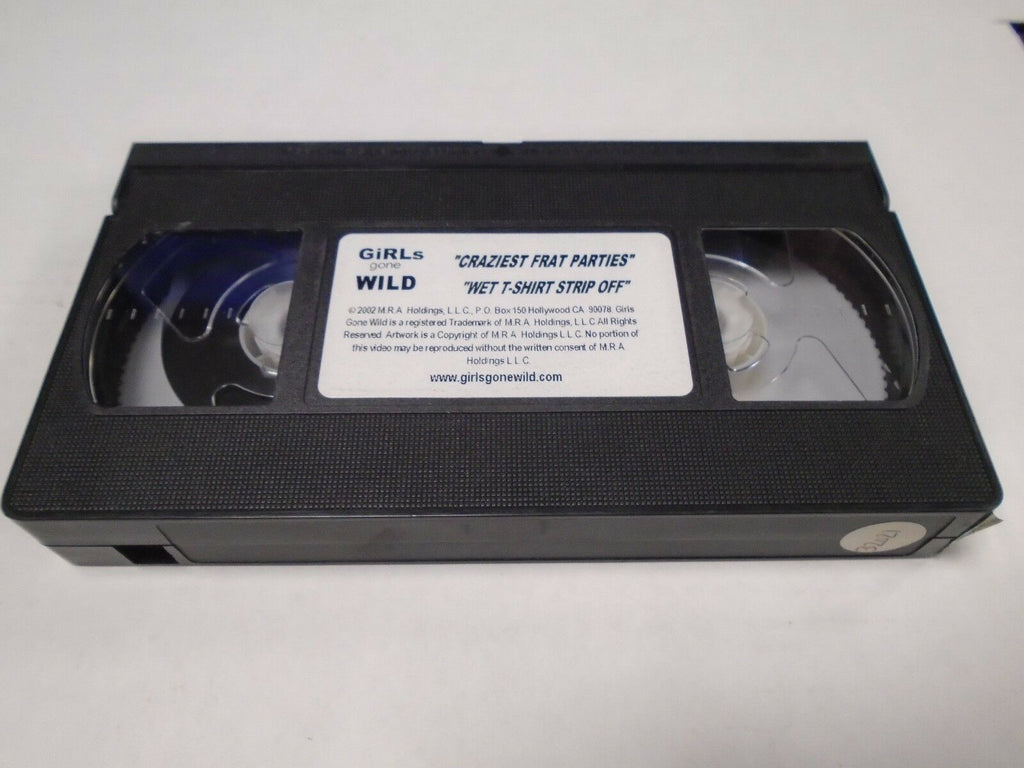 Craziest Frat Parties Wet T Shirt Strip Off Girls Gone Wild Adult VHS 020119AMP2