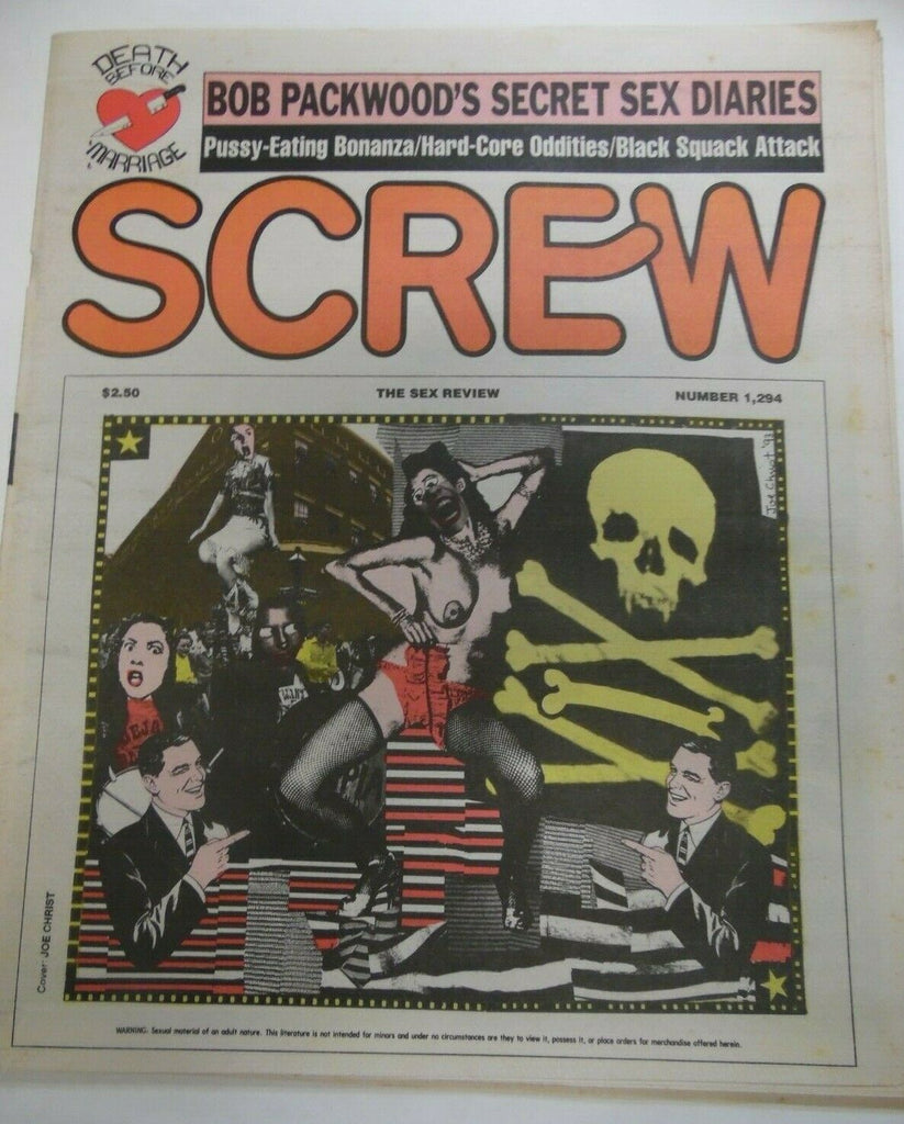Screw Newspaper Secret Sex Diaries #1294 December 20, 1993 120619lm-ep2