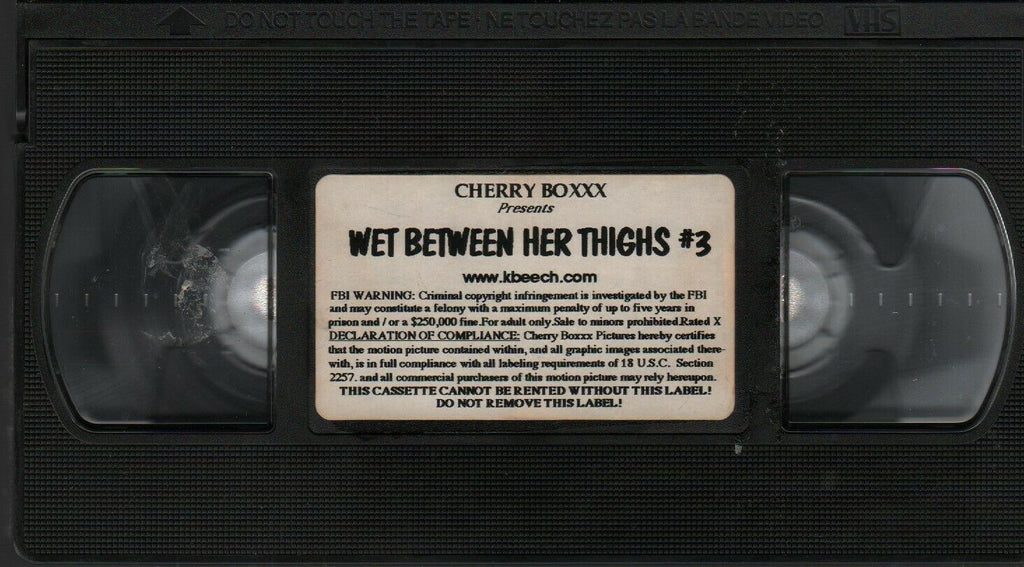 Wet Between Her Thighs #3 Cherry Boxxx Adult VHS 021720AMP3