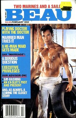 Beau Gay Digest Two Marines And A Sailor February 1992 050118lm-ep