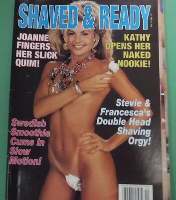 Shaved & Ready Magazine Shaving Orgy! vol.4 #12 1995 042713lm-epa