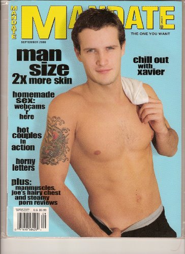 Mandate Adult Gay Magazine (September 2000)