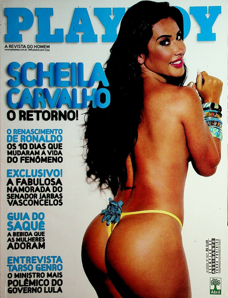 Playboy Brazil Magazine Scheila Carvalho April 2009 020221lm-ep