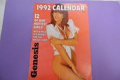 Genesis 1992 Calendar Wet & Wild Sex Bombs 080216lm-ep4