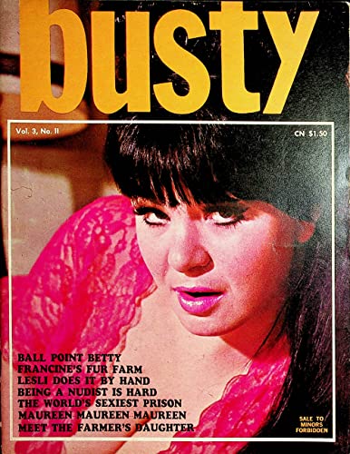 Busty Men's Magazine Lesli Does It By Hand vol.3#11 1966