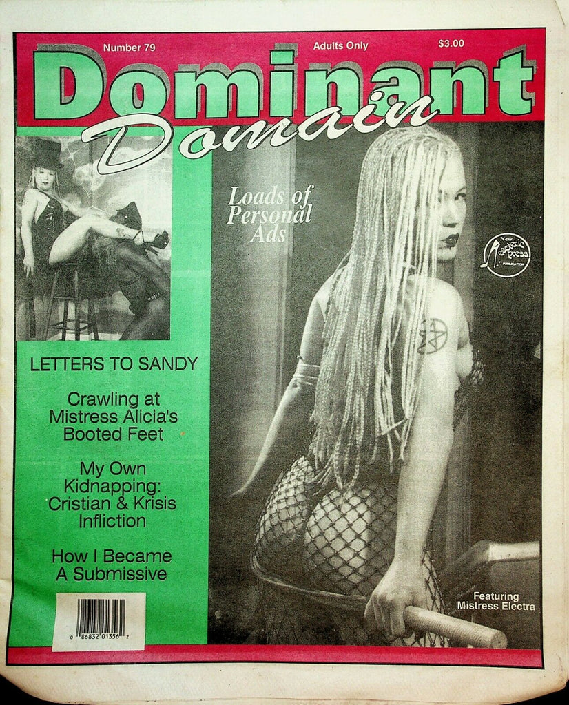 Dominant Domain Newspaper Mistress Electra #79 1999 022820lm-ep