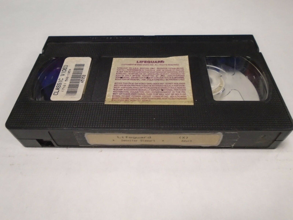 Lifeguard Lance Heywood Jon Dough 1990 82mins Adult VHS 012319AMP2