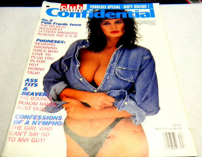 Club Confidential Adult Magazine "Moaning " #67 1991 vg061913-Lm-ep