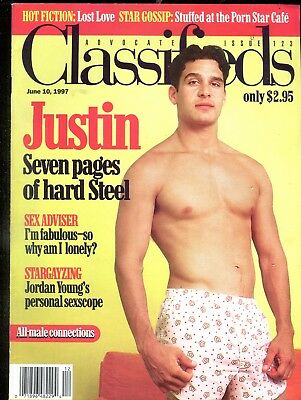 Advocate Classifieds Gay Magazine Justin June 1997 020318lm-ep