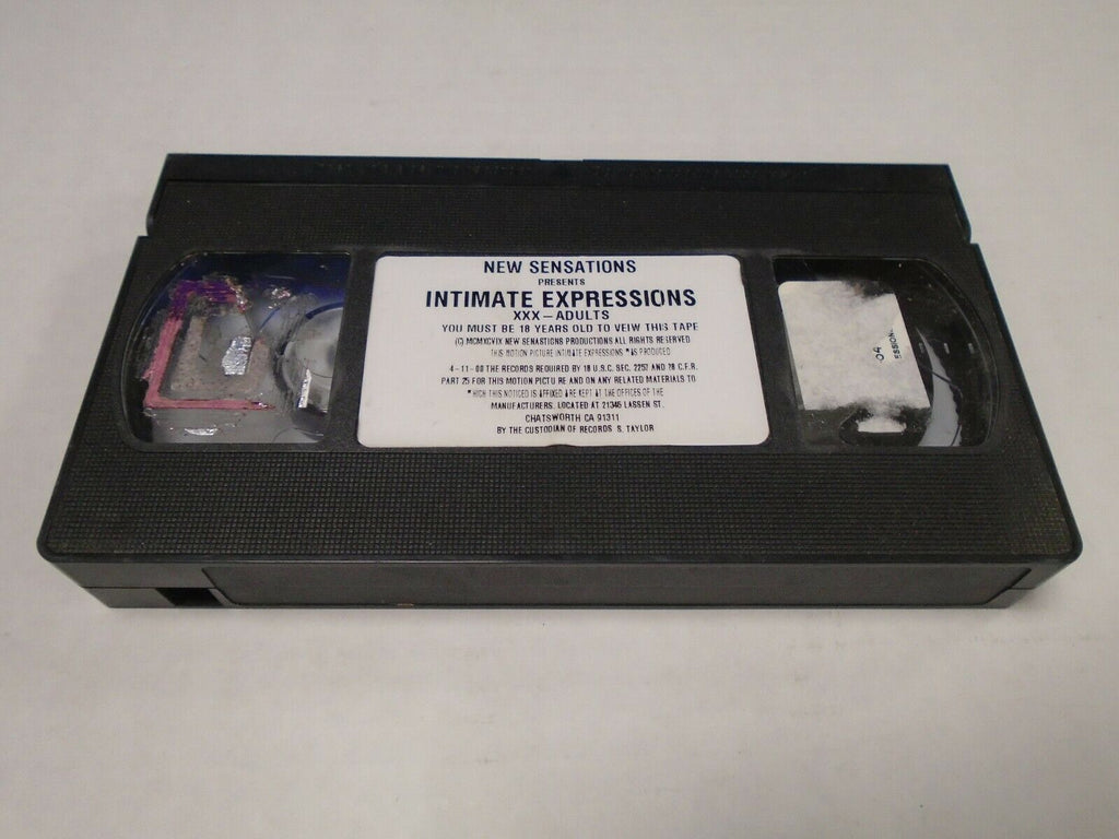 Intimate Expressions New Sensations 2000 Adult VHS 041819AMP3