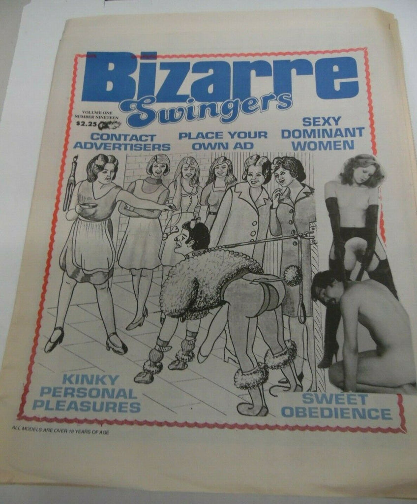 Bizarre Swingers Contact Newspaper Sweet Obedience vol.1 #19 122119lm-ep