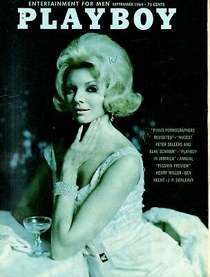 Playboy Magazine Petter Sellers/ Elke Sommer September 1964 030718lm-ep
