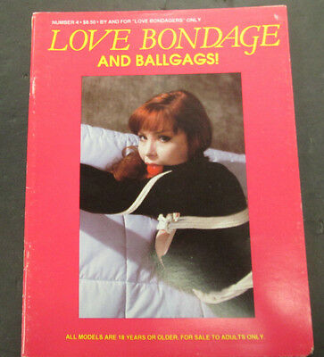 Love Bondage And Ballgags Adult Magazine #4 May 1992 071615lm-ep