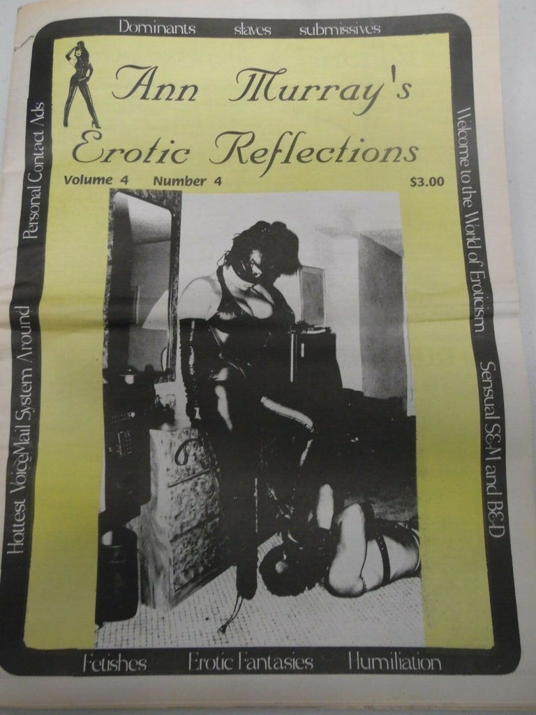 Erotic Reflections Fetish Contacts Newspaper vol.4 #4 1993 013119lm-ep
