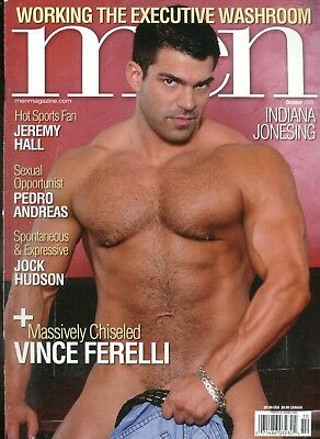 Men Gay Magazine Massively Chiseled Vince Ferelli October 2009 032418lm-ep