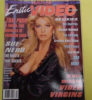 Erotic Video Guide Magazine Danielle Rogers/Sue Nero April 1991 012413lm-epa