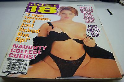 Just 18 Adult Magazine "Naughty College Coeds!" September 20010 030613Lm-EP