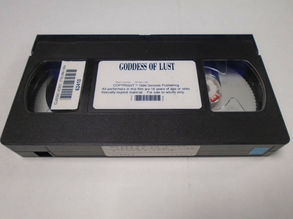 Goddess of Lust Lexas Jill 1999 60mins Adult VHS 022619AMP
