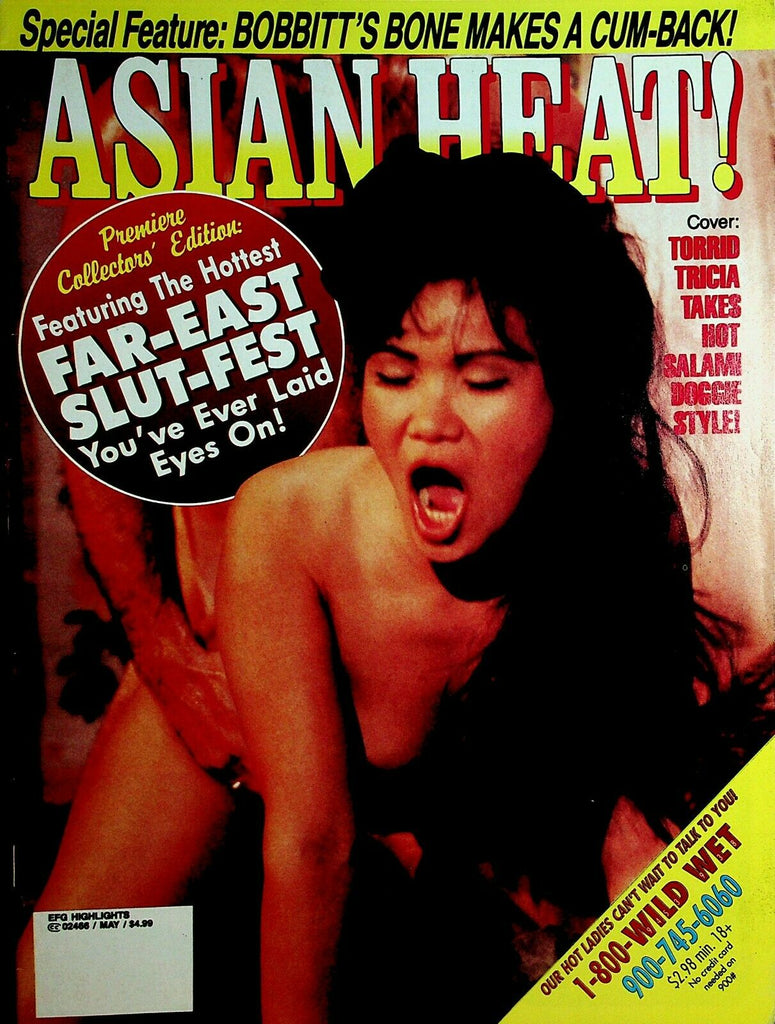 Asian Heat! Magazine Torrid Tricia / Bobbitt's Bone Cum-Back! 1995 012521lm-ep2