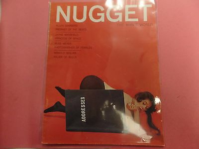 Nugget Adult Magazine Jayne Mansfield October 1960 040516lm-ep2