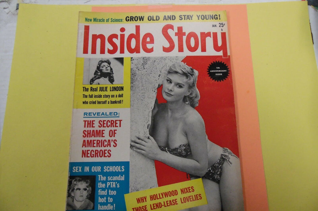 Inside Story Magazine Julie London January 1960 CLEARANCE 110916lm-ep5