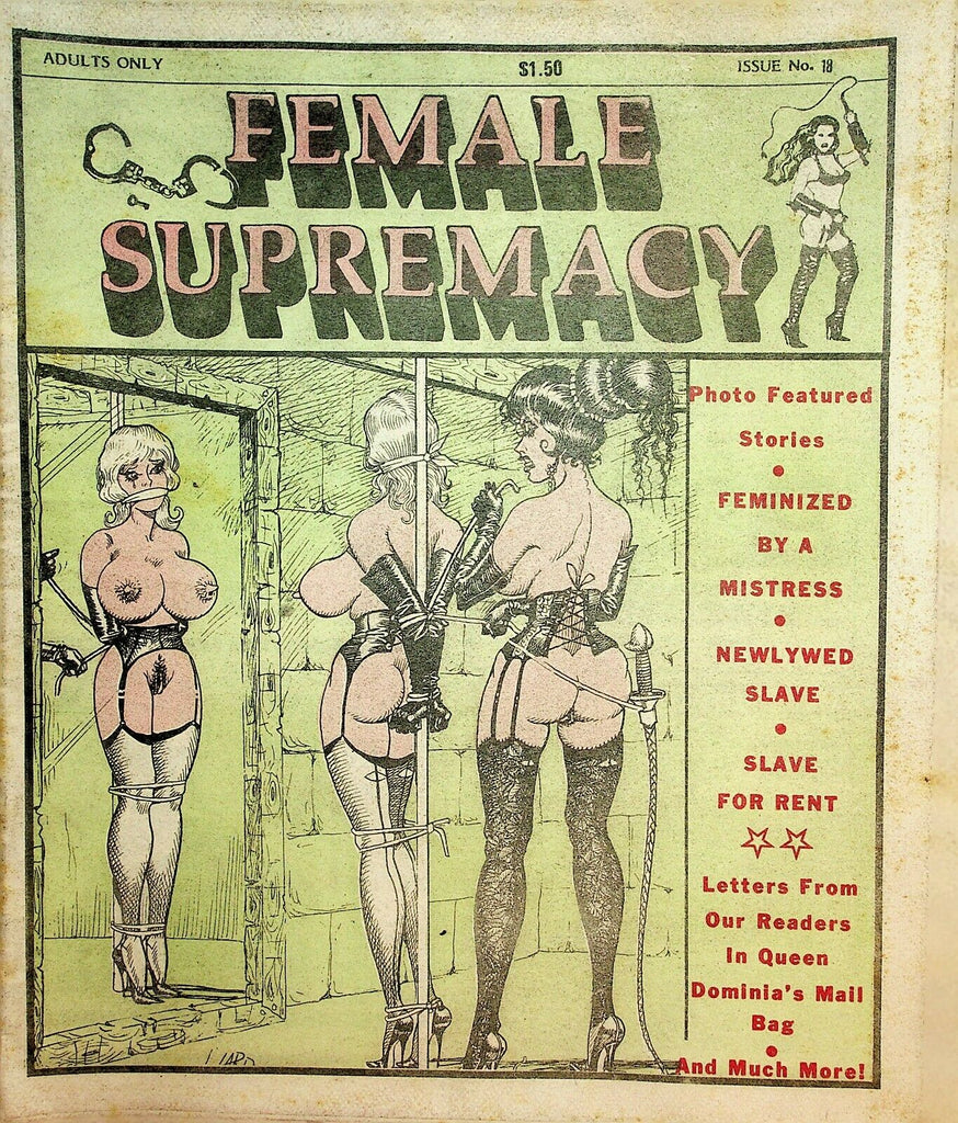 Female Supremacy Newspaper Feminized by Mistress #18 1984 022020lm-ep