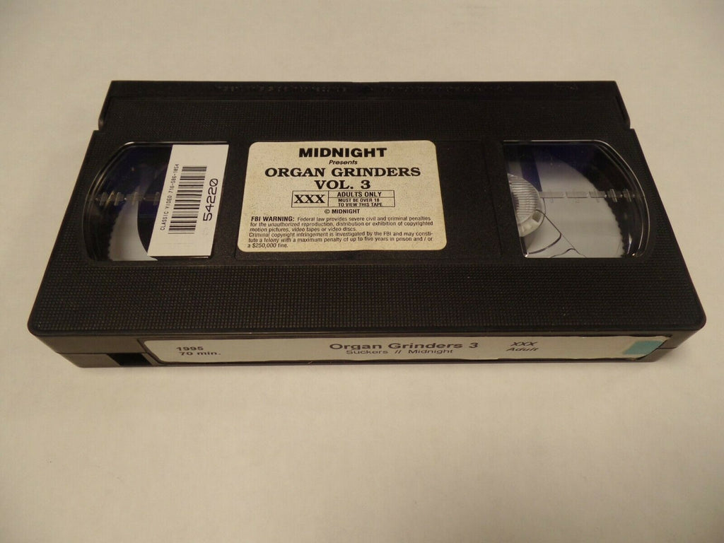 Organ Grinders Vol 3 Suckers 1995 70mins Adult VHS 030719AMP3
