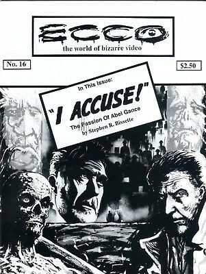 Ecco Bizarre Video Magazine The Passion Of Abel Gance #16 1992 111017lm-ep