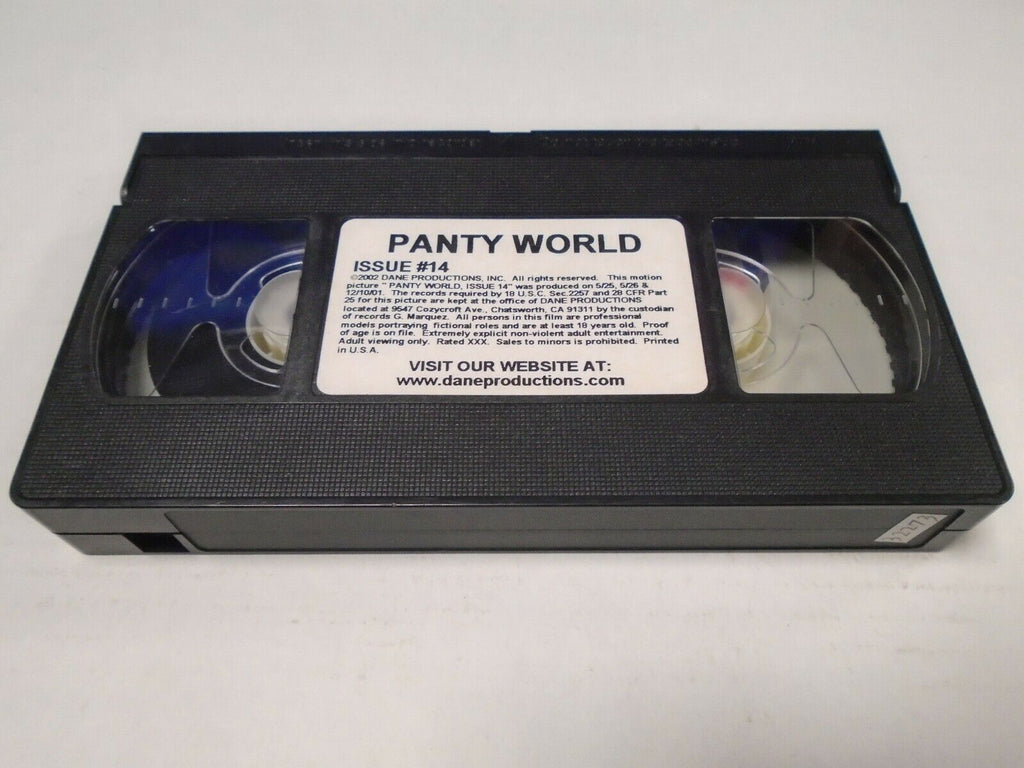 Panty World Issue #14 Dane Productions 2002 Adult VHS 032919AMP