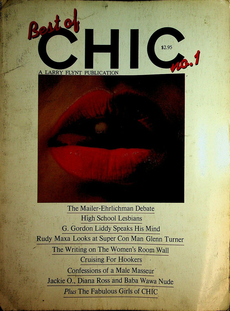 Best Of Chic Magazine Jackie O./ Diana Ross #1 1978 121620lm-ep