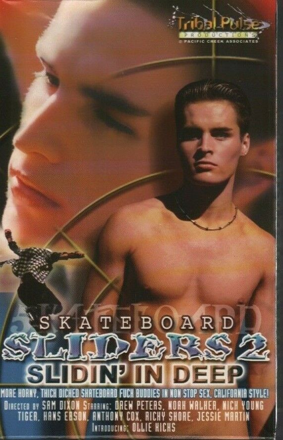Skateboard Sliders 2 Sam Dixon Drew Peters Gay Male Adult VHS 061319AMP2