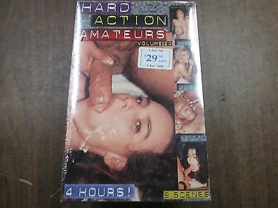 Hard Action Amateurs Vol 20 4 Hours New Sealed Adult VHS 050515amp6